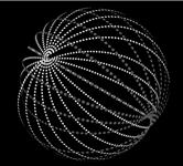 Representación de un Enjambre de Dyson, variante de la Esfera de Dyson