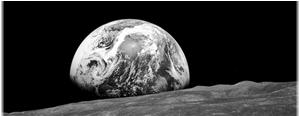Imagen de La tierra vista desde la luna, Fotografía: NASA